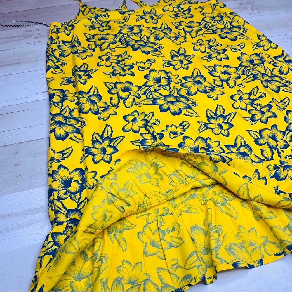 Vans Maria Flutter Dress in Yolk Electric - Picture 5 of 8